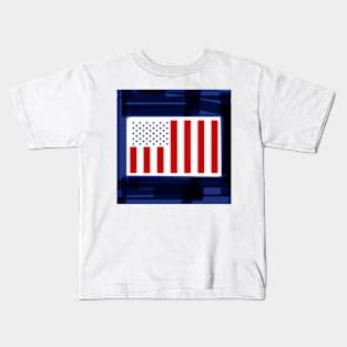 American Civil Peace Flag Kids T-Shirt